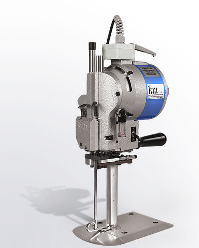 Stoßmesser-Schneidemaschine - KM KS-AUV - SAMEX - für Vynil / für Gewebe / für Leder