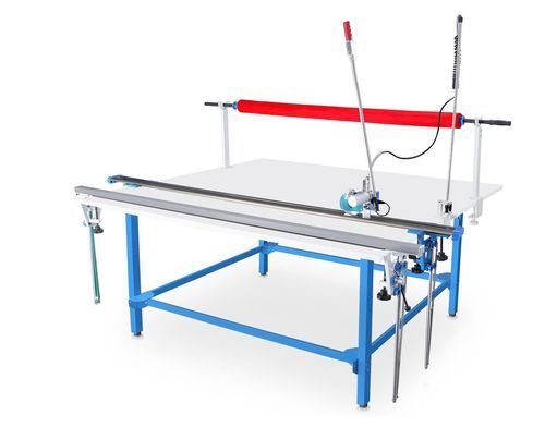 Schneidtisch für Gewebe - FlexiTable Standard SK-200 - SAMEX - Kreis / für schwere Materialien / mit Endschnittsystem
