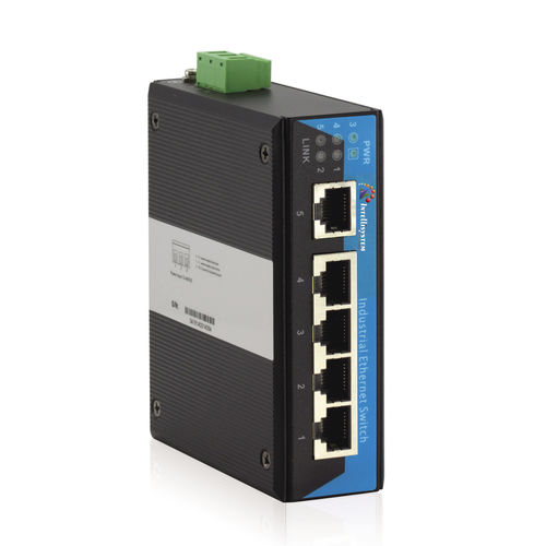 Ethernet-Switch / unmanaged - IT-ES205-IU-G - Intellisystem Technologies - 5 Ports / Gigabit / für DIN-Schiene