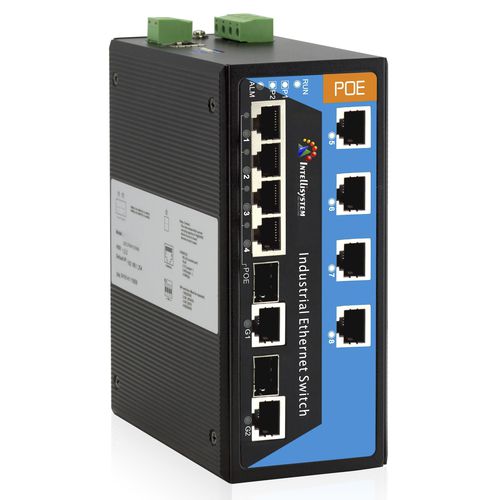 Ethernet-Switch / PoE - IT-IPS-3110-IU-2GC-4-POE - Intellisystem Technologies - unmanaged / 10 Ports / Gigabit