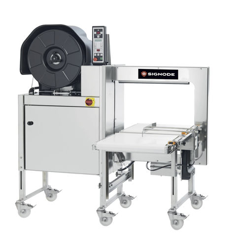 Vollautomatische Umreifungsmaschine - SGP s&eacute;ries INOX - STRAPEX - halbautomatisch / für Produktionsanlagen / für die Lebensmittelindustrie