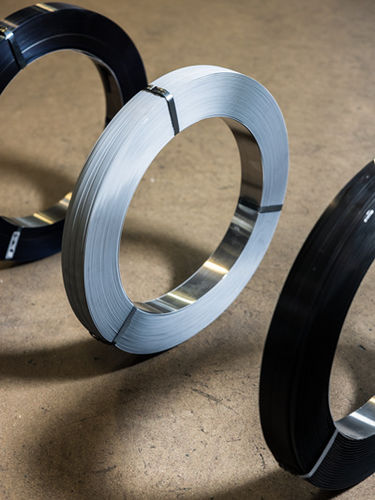 Stahl-Umreifungsband - APEX - STRAPEX - galvanisiertem Stahl / aus lackiertem Stahl