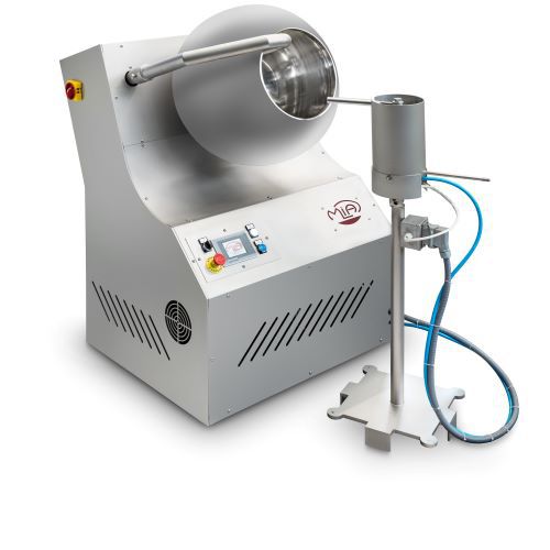Schokoladen-Beschichtungsmaschine - DRG-15 - MIA FOOD TECH - OFFICINE MECCANICHE MURIALDO - für Dragées / Edelstahl
