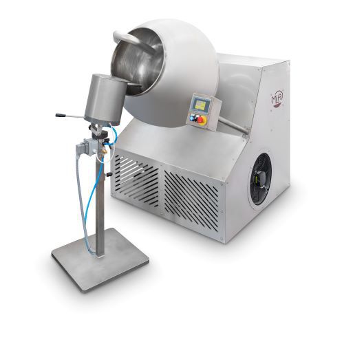 Schokoladen-Beschichtungsmaschine - DRG ECO series - MIA FOOD TECH - OFFICINE MECCANICHE MURIALDO - für Dragées / Edelstahl