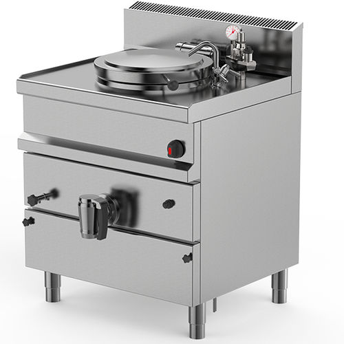 Industrie-Kochkessel / Edelstahl - EASYPAN - Firex srl - Dampf / für die Lebensmittelindustrie / für Restaurantgewerbe