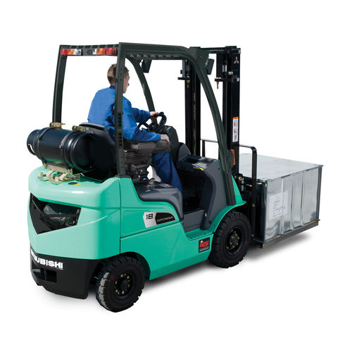 Gabelstapler mit Gegengewicht - GRENDiA ES FG15-35(C)N series - Mitsubishi Forklift Trucks - LPG / Sitz / für Materialumschlag