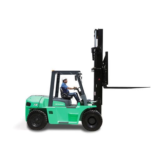 Diesel-Gabelstapler - FD70-100NH SERIES - Mitsubishi Forklift Trucks - Sitz / für Außenbereich / Industrie