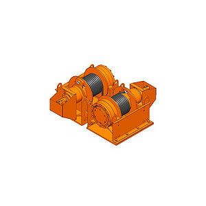 Hydraulische Winde - BP25 - Tulsa Winch - Drahtseil / für Hubanwendungen