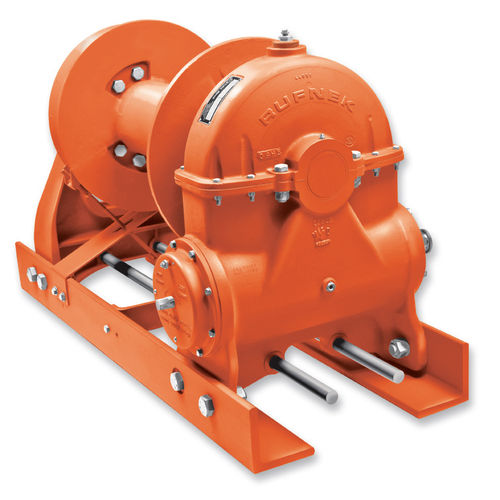Winde mit Schnecke - RN100W - Tulsa Winch - hydraulisch / mechanisch / Drahtseil