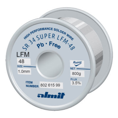 Lötlegierung auf Silberbasis - 802 615 99 - ALMIT GmbH - bleifrei / Draht