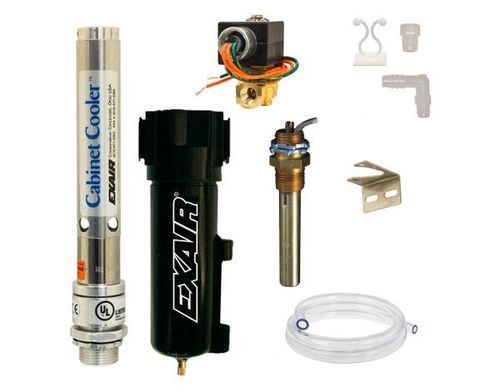 Seitenmontierte Klimaanlage für Schaltschrank - HT4350 - EXAIR - vertikal / kompakt / Industrie