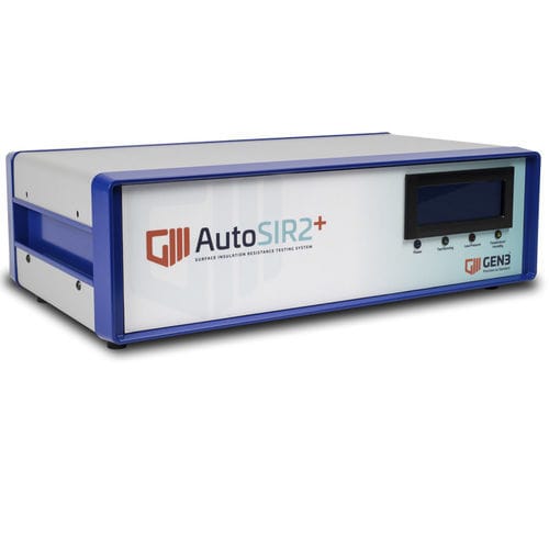 Isolierwiderstandstester - AutoSIR2+™ - Gen 3 Systems Ltd - für Steckkarte / Oberflächen