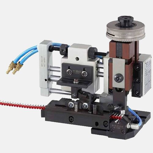 Crimpwerkzeug für Draht - GLOBAL – STAR 951 VAEH - Hanke Crimp-Technik GmbH - manuell / pneumatisch / seitlich beladbar