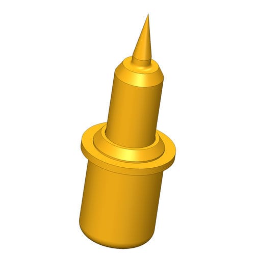 Kurze Tastspitze - GKS series  - INGUN Prüfmittelbau - federnd