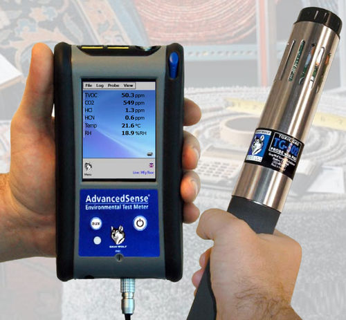 Gasdetektor - AdvancedSense&reg; TVOC - GrayWolf Sensing Solutions - für flüchtige organische Verbindungen / Ammoniak / NO