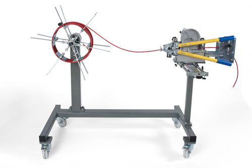 Manueller Wickler - MESSROL 1000 - Kabelmat Wickeltechnik GmbH - für Kabel / mobil / mit Messmaschine