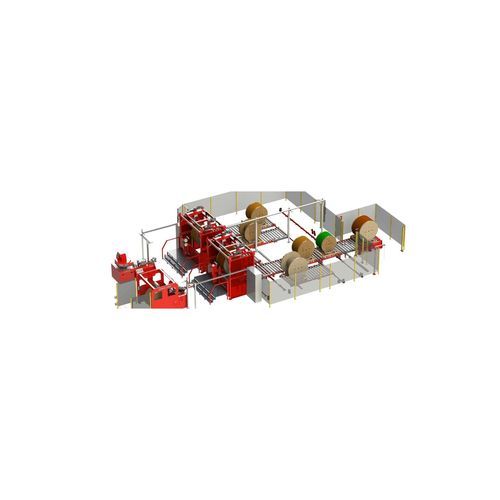 Abroll- / Aufroll-Anlage / für Kabel - AUTOLOG  - Kabelmat Wickeltechnik GmbH