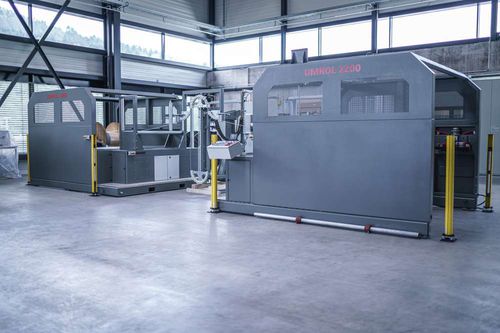 Abroll- / Aufroll-Anlage / für Kunststofffolien - Kabelmat Wickeltechnik GmbH - für Rohre / für Draht / für Schlauch