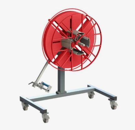 Manuelles Auf- und Abwickelgerät - 800 SL - Kabelmat Wickeltechnik GmbH - für Kabel / für Draht / für Spulen