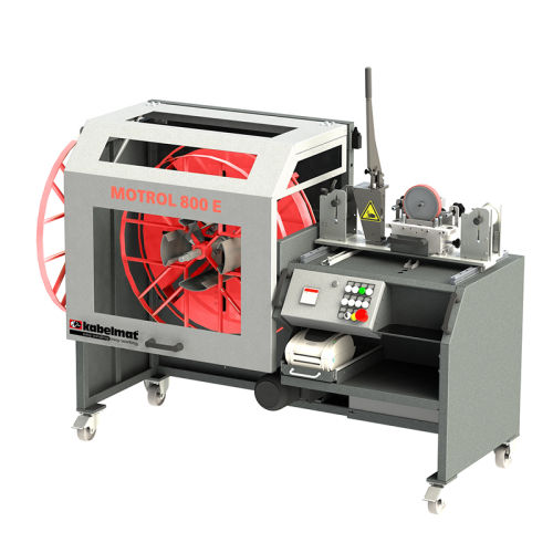 Spulmaschine für die Rohrfertigung - MOTROL 800 EASY - Kabelmat Wickeltechnik GmbH - automatisch / halbautomatisch