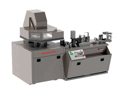 Spulmaschine für Kabel - RINGROL 800 - Kabelmat Wickeltechnik GmbH - für die Rohrfertigung / halbautomatisch / Verbindung