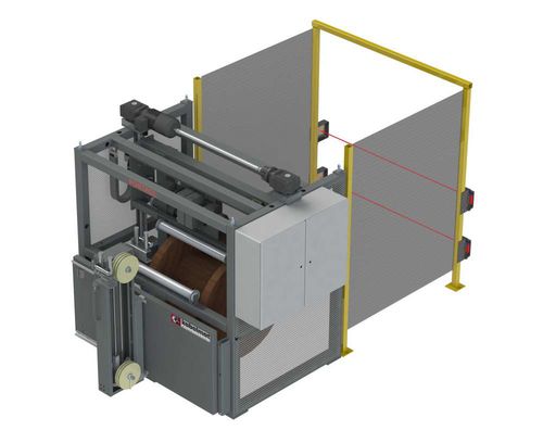 Kabeltrommelabwickler - PORTROL 1400 ABW - Kabelmat Wickeltechnik GmbH - manuell / Rollen