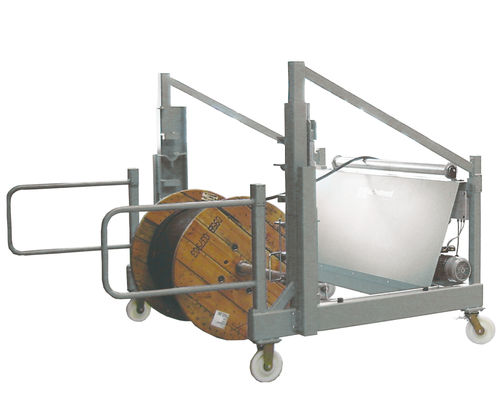 Kabeltrommelabwickler - TROMROL 2500 - Kabelmat Wickeltechnik GmbH - motorisiert / für Schwerlasten