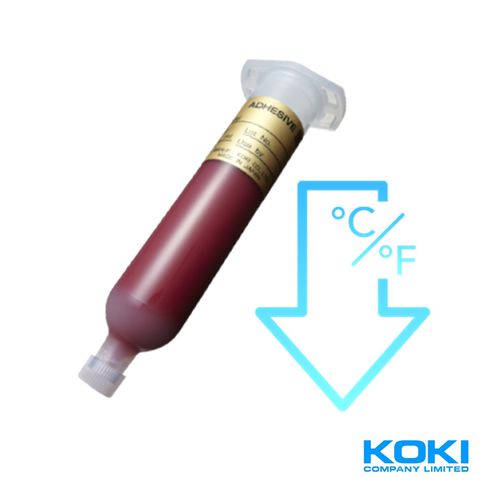 Epoxid-Klebstoff - JU-90LT-3 - Koki Company Limited - für Kunststoff / Einkomponenten