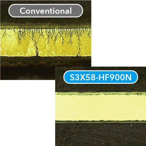 Paste für Lötzwecke - S3X58-HF900N - Koki Company Limited - Kupfer / für elektrische Ausrüstung / Hochtemperatur