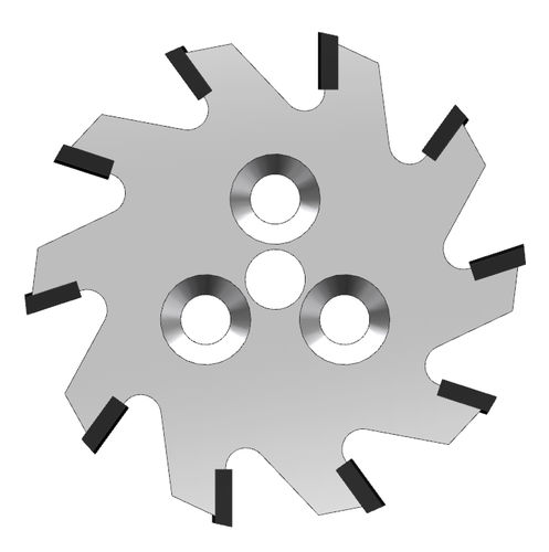 Schaftfräser - CM130 Disc Milling Cutter DP - LEUCO Ledermann GmbH & Co. KG - Vollmetall / Nuten / Schlicht