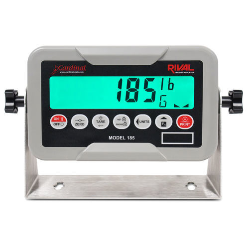 Wägeindikator mit LCD-Anzeige - 185 Rival - Cardinal Scale - Benchtop / wandmontiert / wasserdicht