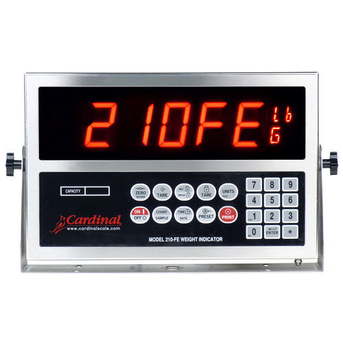 LED-Display-Wägeindikator - 210FE - Cardinal Scale - robust / IP66 / RS-232