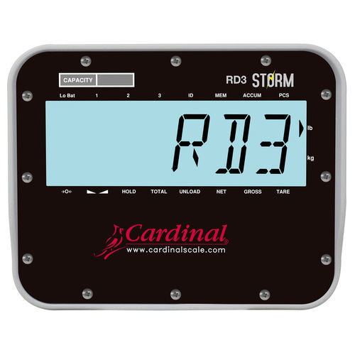 Fern-Display - RD3 - Cardinal Scale - LCD / 6-stellig / 14 Segmente
