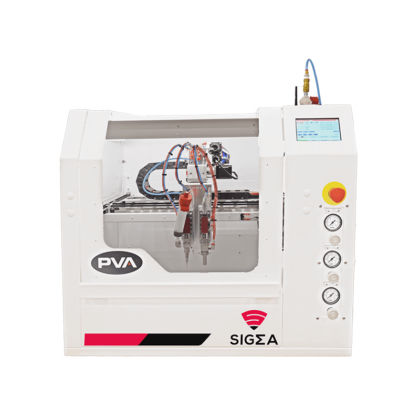 Dosiersystem für Beschichtung - Sigma - PVA - für die Elektronik / robotisiert / Jetting