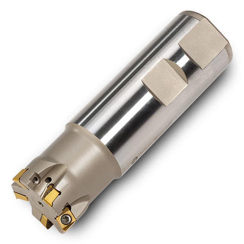 Walzenstirnfräser - DiPosTetra™ 1TJ1D-0600779R01 - Ingersoll Cutting Tools - Schaft / Wendeplatten / VHM