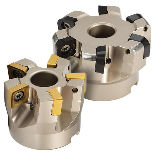 Walzenstirnfräser - Gold-Quad 5J5P series  - Ingersoll Cutting Tools - Eckradius / Wendeplatten / Plan