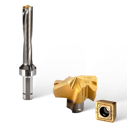 Wendeplattenbohrer - Gold-twin™ CD series - Ingersoll Cutting Tools - Mehrzweck / mit integrierter Kühlmittelzuführung / selbstzentrierend