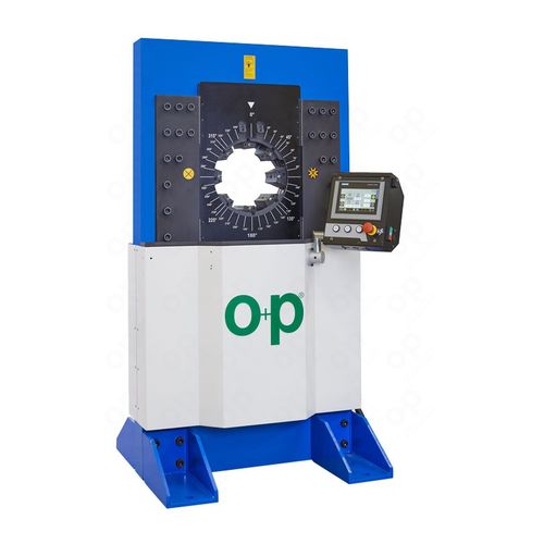 Hydraulische Crimpmaschine - TUBOMATIC V160 IES - OP Srl - für Schläuche / automatisch / PLC-gesteuert