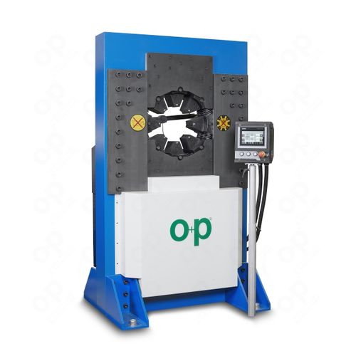Schlauchpresse - TUBOMATIC V300I ES - OP Srl - automatisch / hydraulisch / PLC-gesteuert