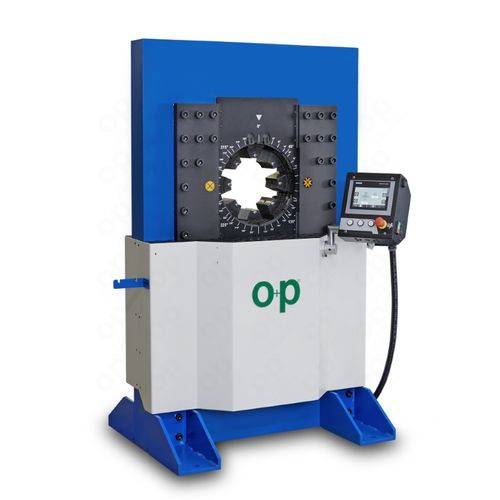 Hydraulikschlauchpresse - Tubomatic V250IES - OP Srl - automatisch / hydraulisch / PLC-gesteuert
