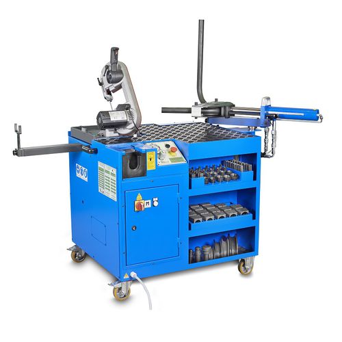 Hydraulische Umbiegemaschine - CENTER JUNIOR - OP Srl - Rohr / Schneid / Vormontage