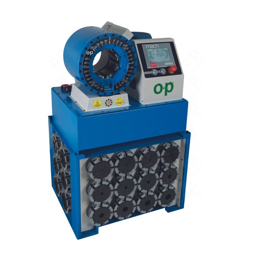 Hydraulikschlauchpresse - TUBOMATIC H130 ES - OP Srl - automatisch / hydraulisch / PLC-gesteuert