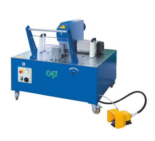 Rundmesser-Schneidemaschine - TF5I - OP Srl - für Gummi / für Schläuche / dreiphasig