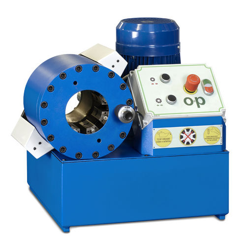 Schlauchpresse - TUBOMATIC H83/EEL - OP Srl - für Hydraulikschläuche / automatisch / hydraulisch