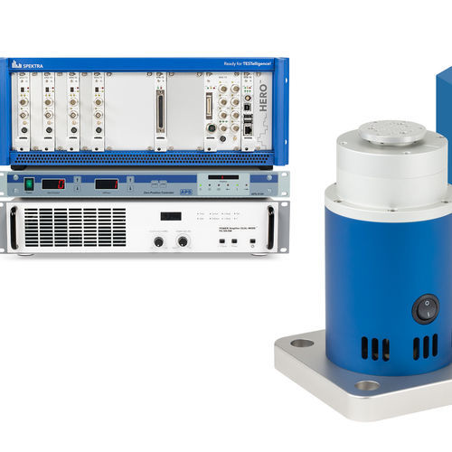 Schwingungskalibriersystem - CS Q-LEAP™ GYRO with DRE-01 - SPEKTRA Schwingungstechnik und Akustik GmbH Dresden - Leistung / Beschleunigung / Labor