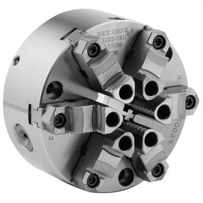 Handspann-Drehfutter - ATSC - Hardinge Workholding - Stahl / Hochpräzision / mit Satzbacken