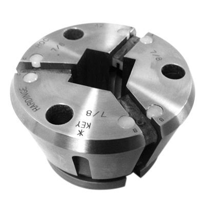 Segmentierte Spannzange - HQC&reg;42 - Hardinge Workholding - mit Kühlmittelversorgungen / CNC