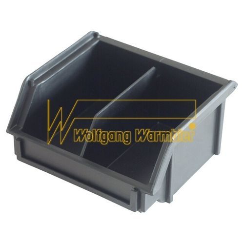 Polypropylen-Sichtlagerkasten - 5320.6D - Wolfgang Warmbier GmbH & Co. KG Systeme gegen Elektrostatik - Lager / stapelbar / leitfähig