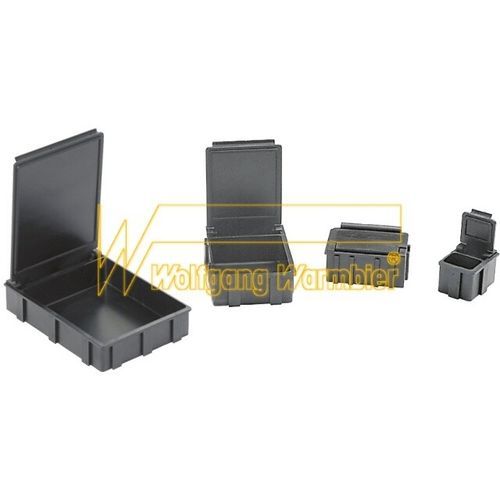 Kunststoffbehälter - Wolfgang Warmbier GmbH & Co. KG Systeme gegen Elektrostatik - mit Deckel / leitfähig