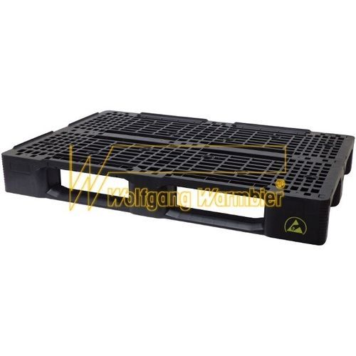 Polypropylen-Palette - Wolfgang Warmbier GmbH & Co. KG Systeme gegen Elektrostatik - Euro / Transport / offenes Oberdeck